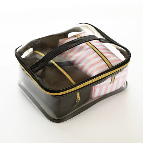 PVC Toiletry Bag Set