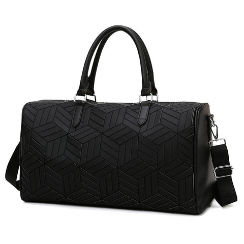 Women's Large Geometric Duffle Bag