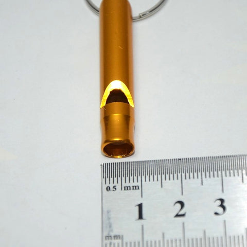 Portable Aluminum Rescue Whistle